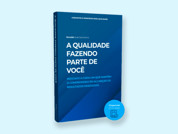 Capa do livro "A Qualidade Fazendo Parte de Você!"