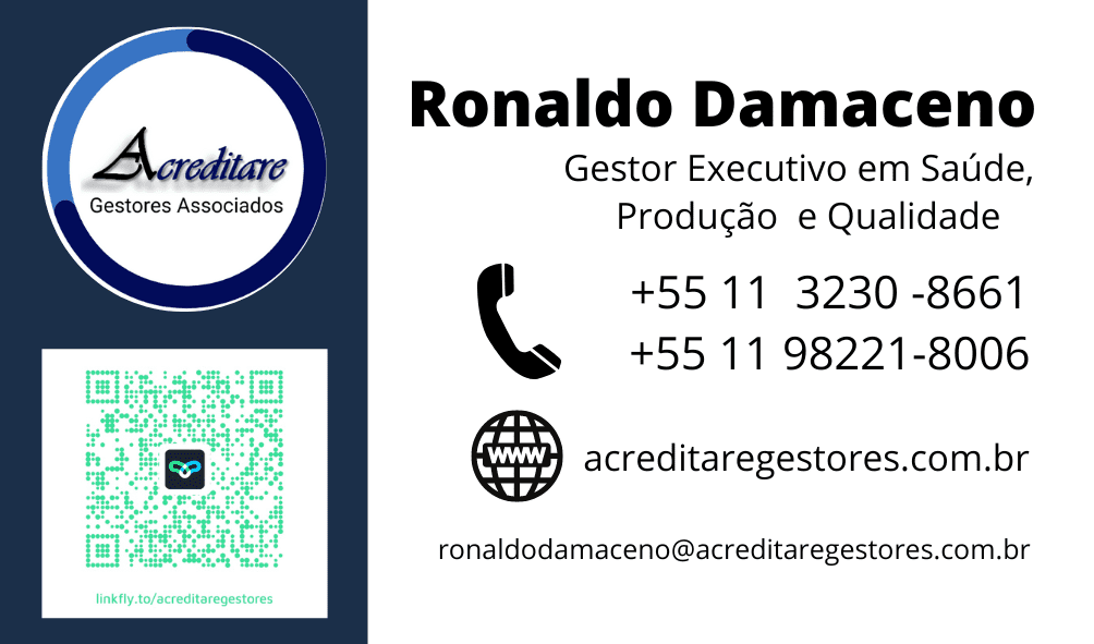 Cartão de assinatura do Ronaldo José Damaceno