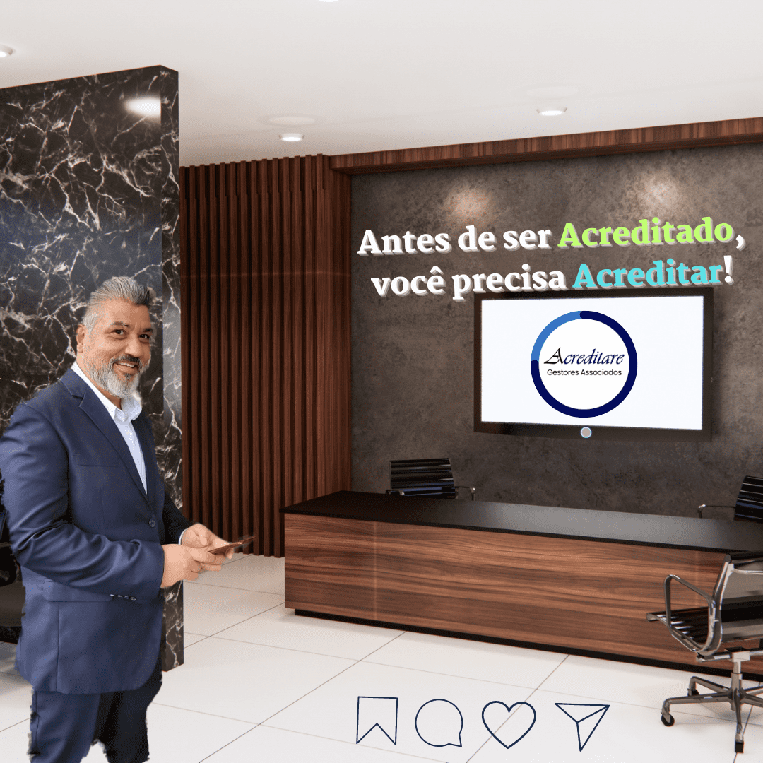 Antes de ser acreditado, você precisa acreditar