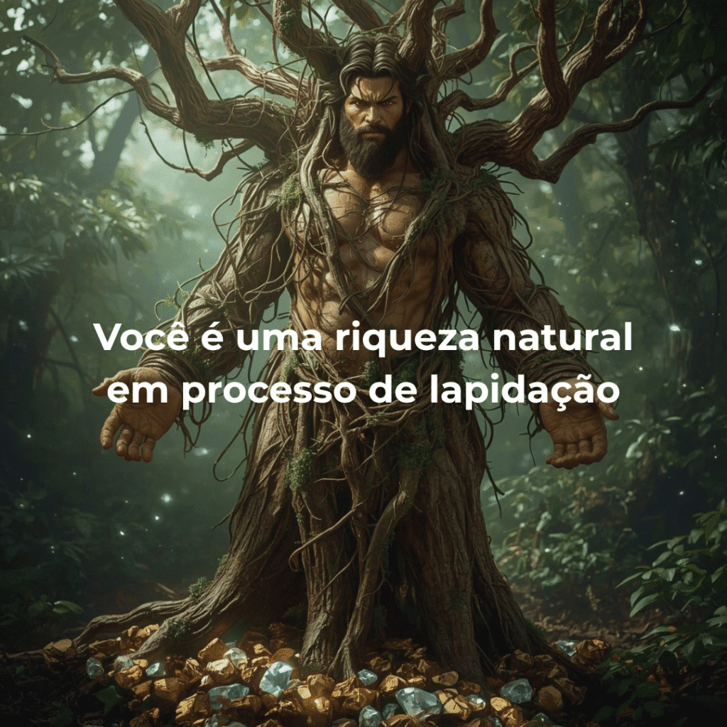 Você é uma riqueza natural em processo de lapidação