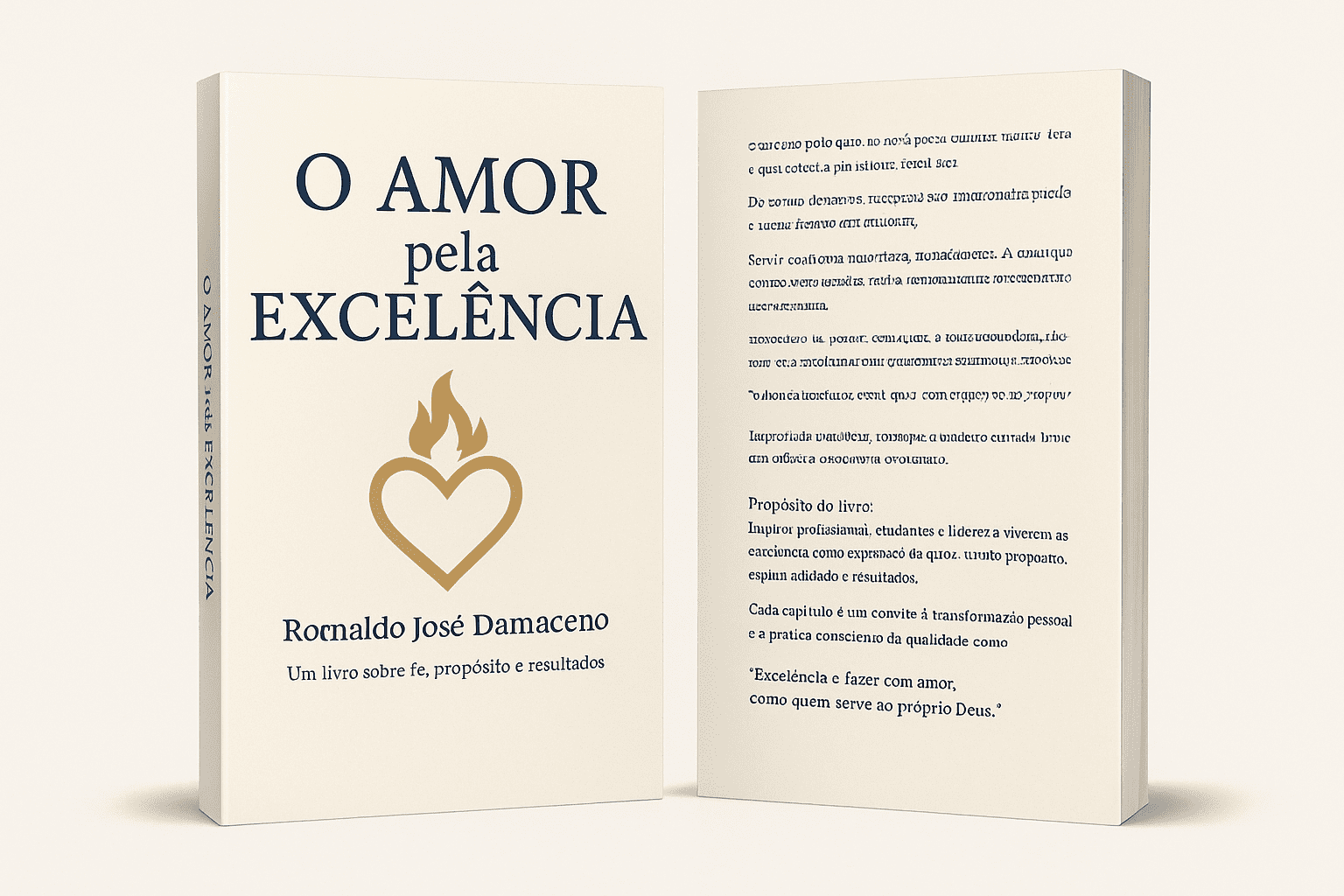 Capa do Livro O Amor pela Excelência