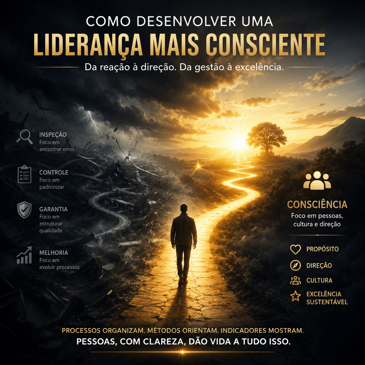 Como desenvolver uma liderança mais consciente