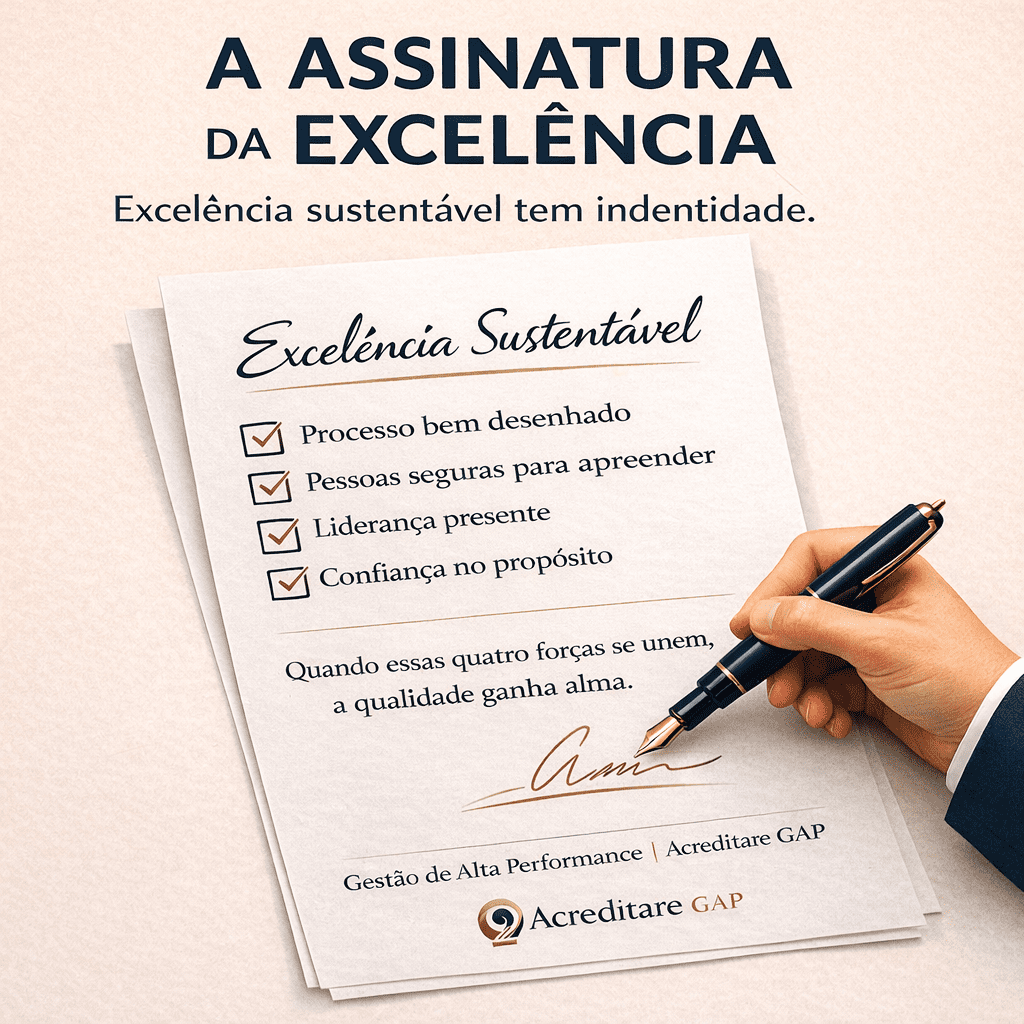 Por que excelência sustentável tem identidade?