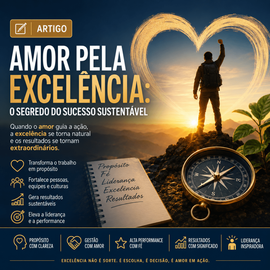 Amor pela Excelência o Segredo do Sucesso Sustentável
