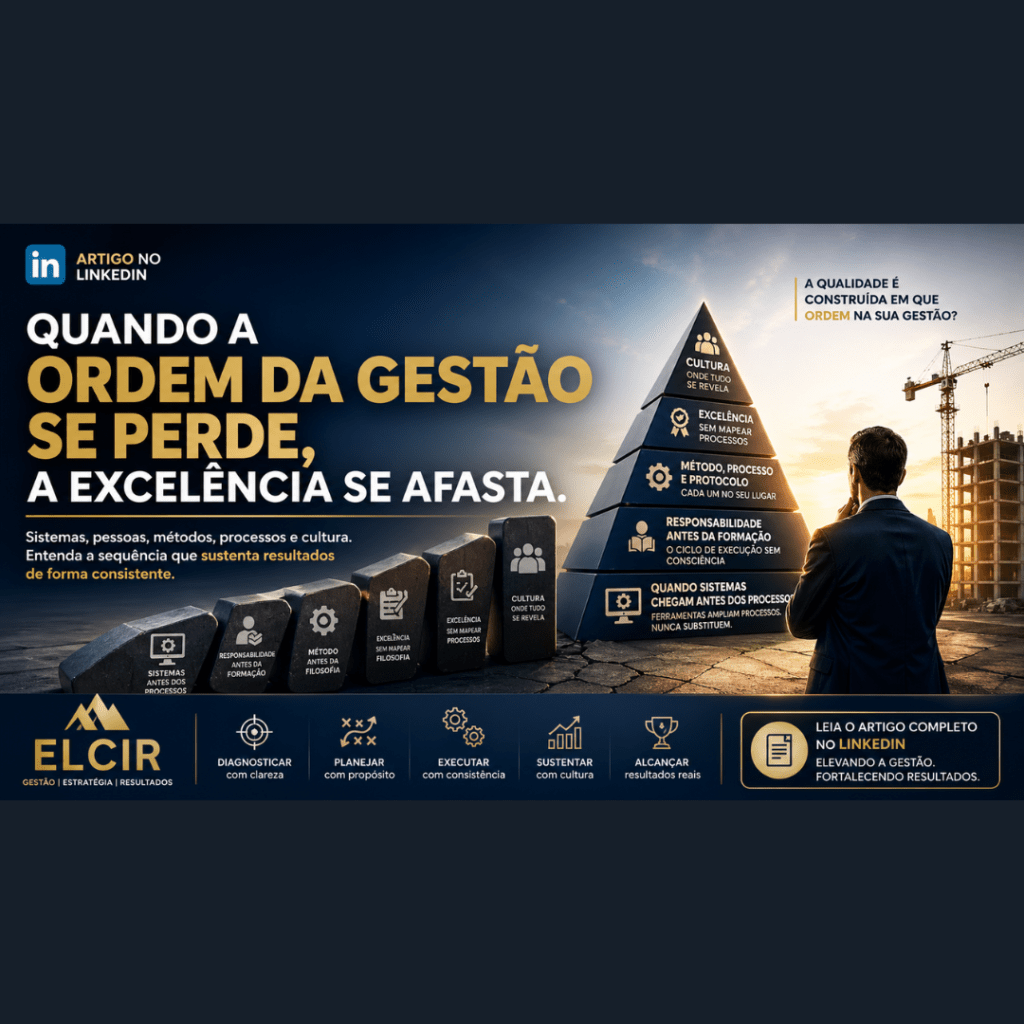 Quando a Ordem se Perde, a Gestão se Confunde