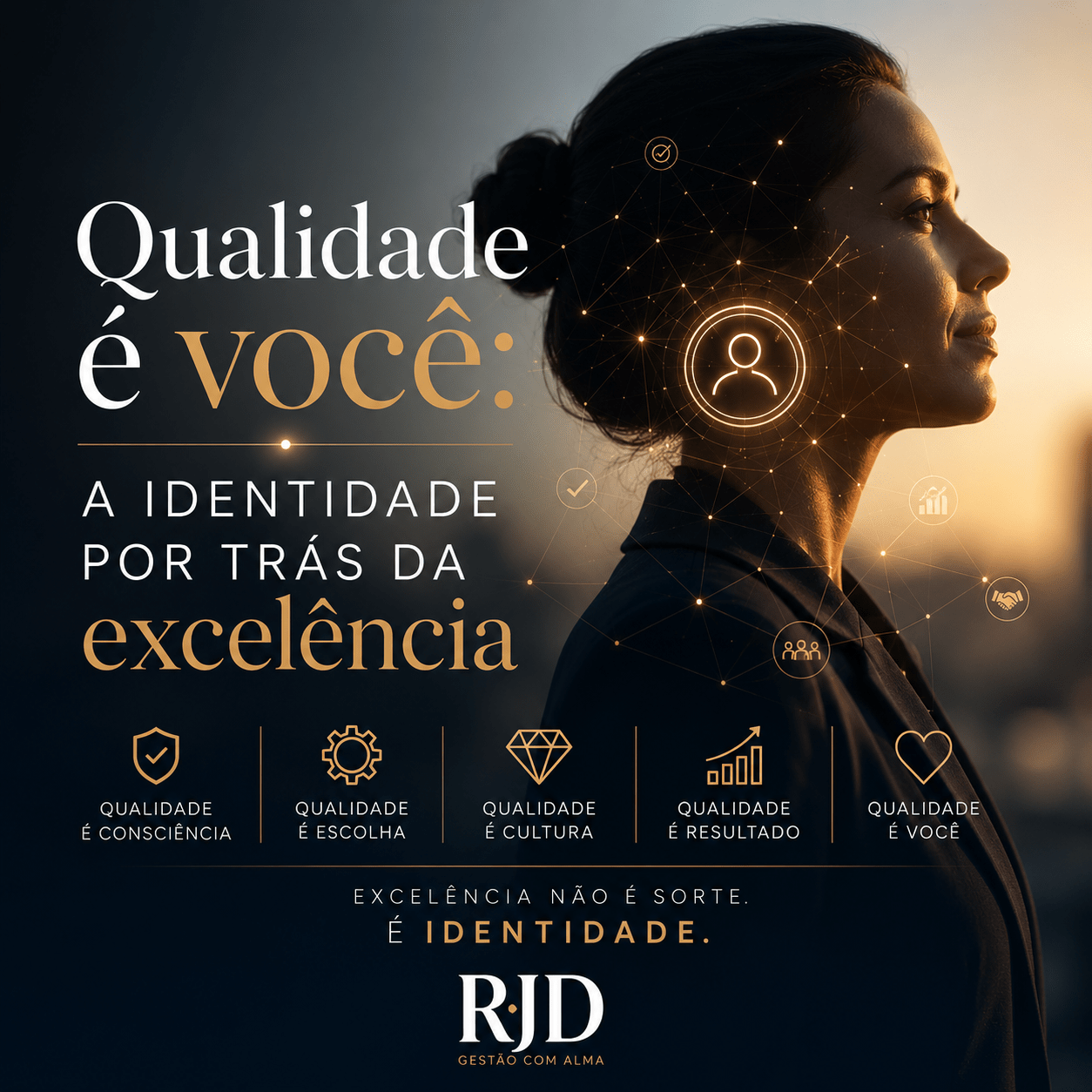 Qualidade é você: a identidade por trás da excelência