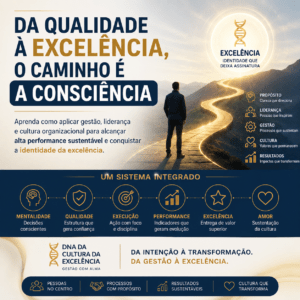 Da Qualidade à Excelência, o caminho é a consciência
