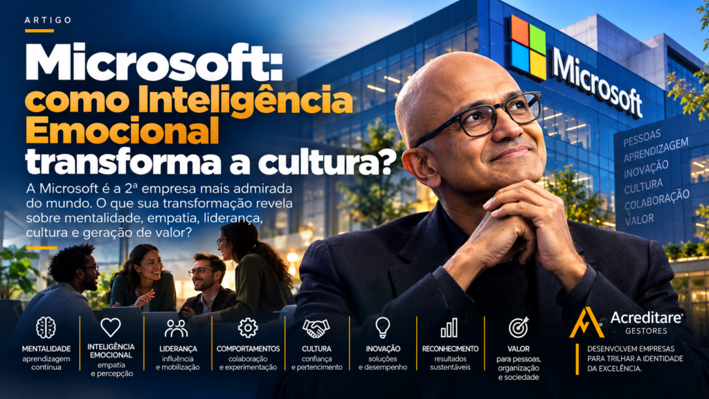 Microsoft: como Inteligência Emocional transforma a cultura?