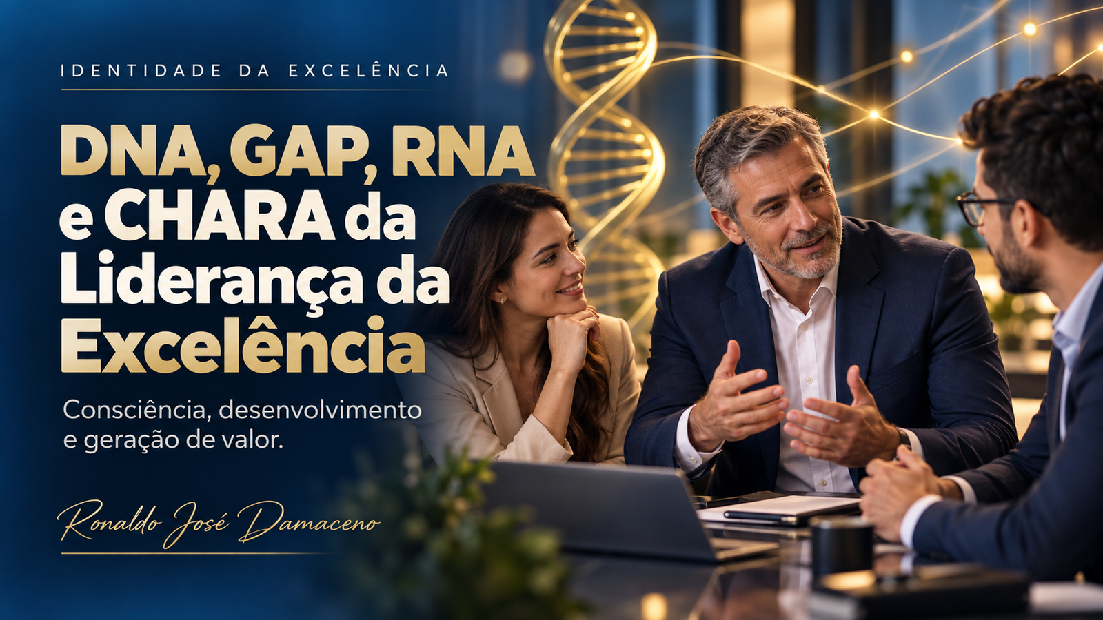 DNA, GAP, RNA e CHARA da Liderança da Excelência